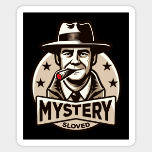 Spy Detective Mystery design Magnet